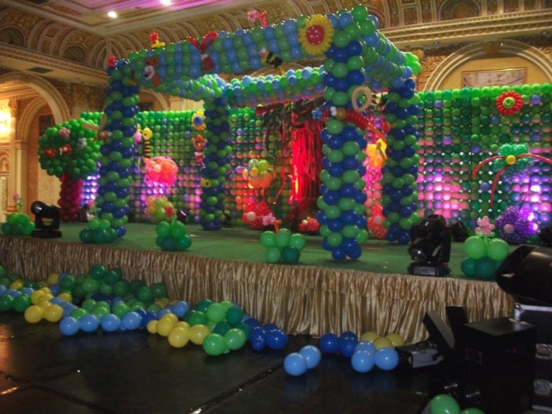 Balloon Castle Structure