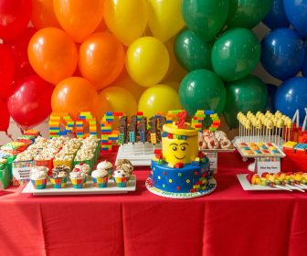 Birthday Rainbow Balloons
